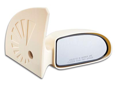 UV resistant car mirror printed in ASA